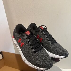 Under Armour Mens Charged Rogue Twist 3021852-001 Black Running Shoes Size 11.5